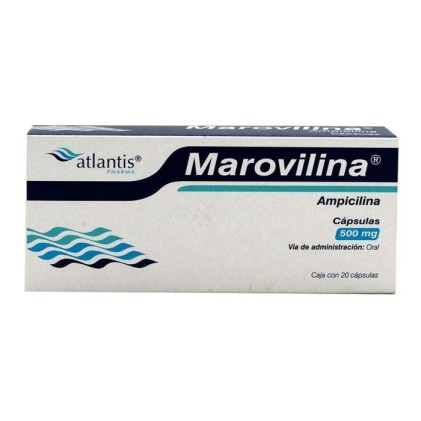 MAROVILINA AMPICILLIN 500MG 20CAPS