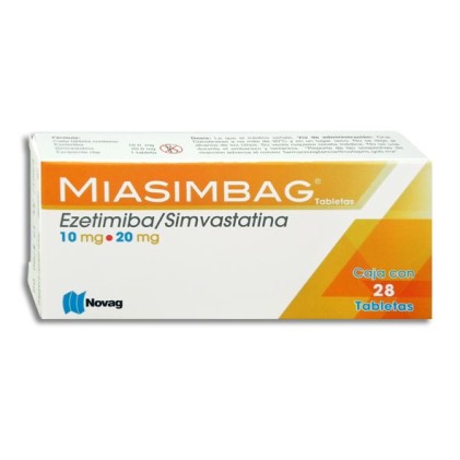 MIASIMBAG EZETIMIBE-SIMVASTATIN 10/20MG 28TABS