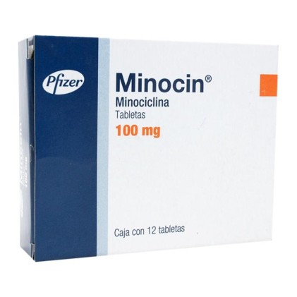 MINOCIN MINOCYCLINE 100MG 12TABS
