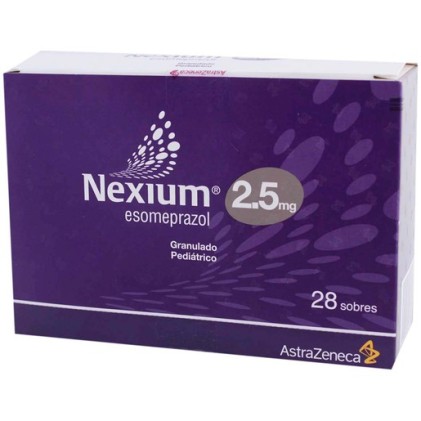 NEXIUM ESOMEPRAZOLE 2.5MG FOR DELAYED-RELEASE ORAL SUSPENSION 28SINGLE DOSE