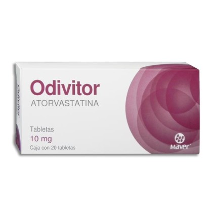 ODIVITOR ATORVASTATIN 10MG 20TABS