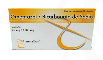 OMEPRAZOLE-SODIUM BICARBONATE 20/1100MG 30CAPS