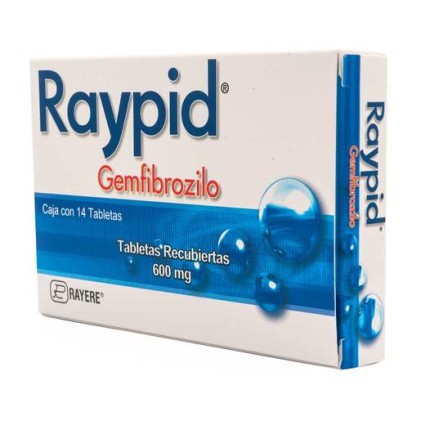 RAYPID GEMFIBROZIL 600MG 28TABS