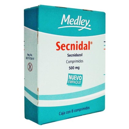 SECNIDAL SECNIDAZOLE 500MG 8TABS