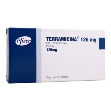 TERRAMYCIN OXYTETRACYCLINE 125MG 24TABS