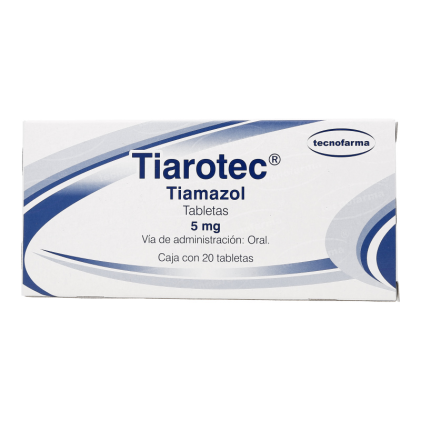 TIAROTEC METHIMAZOLE 5MG 20TABS