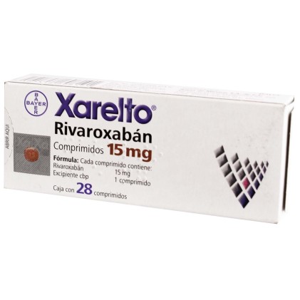 XARELTO RIVAROXABAN 15MG 28TABS