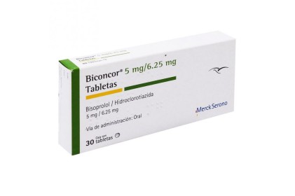 ZIAC BISOPROLOL-HCTZ 5/6.25MG 30TABS